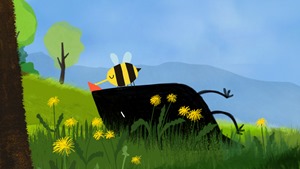 Den lille fugl og bierne